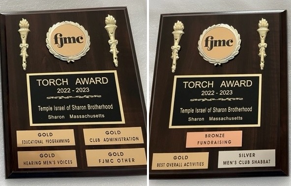 Torch Awards 2022-2023 plaque